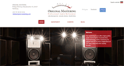 Desktop Screenshot of original-mastering.com