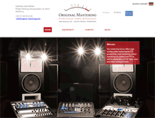 Tablet Screenshot of original-mastering.com